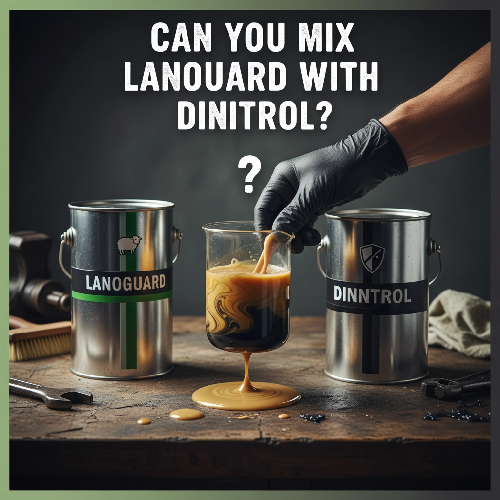 Can you mix Lanoguard with Dinitrol?