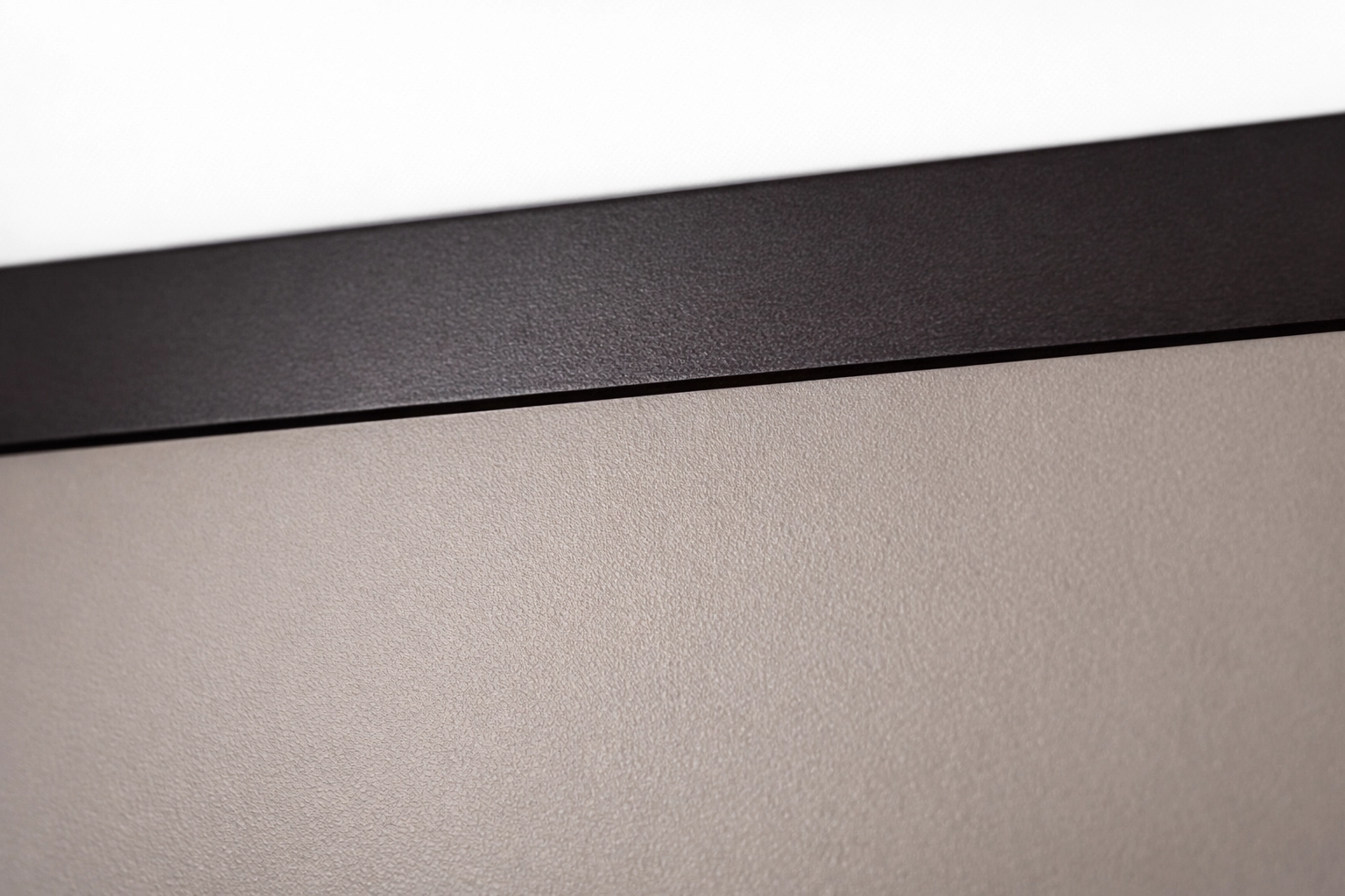 Clean paint lines achieved by professional painters in Cheltenham for a colour capping finish.