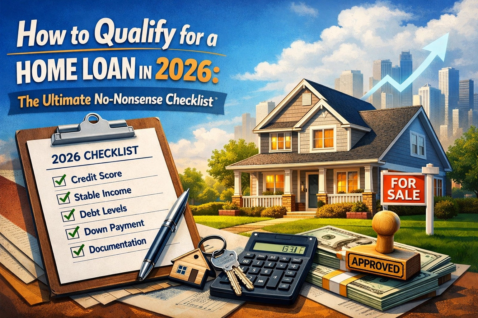 [HERO] How to Qualify for a Home Loan in 2026: The Ultimate No-Nonsense Checklist