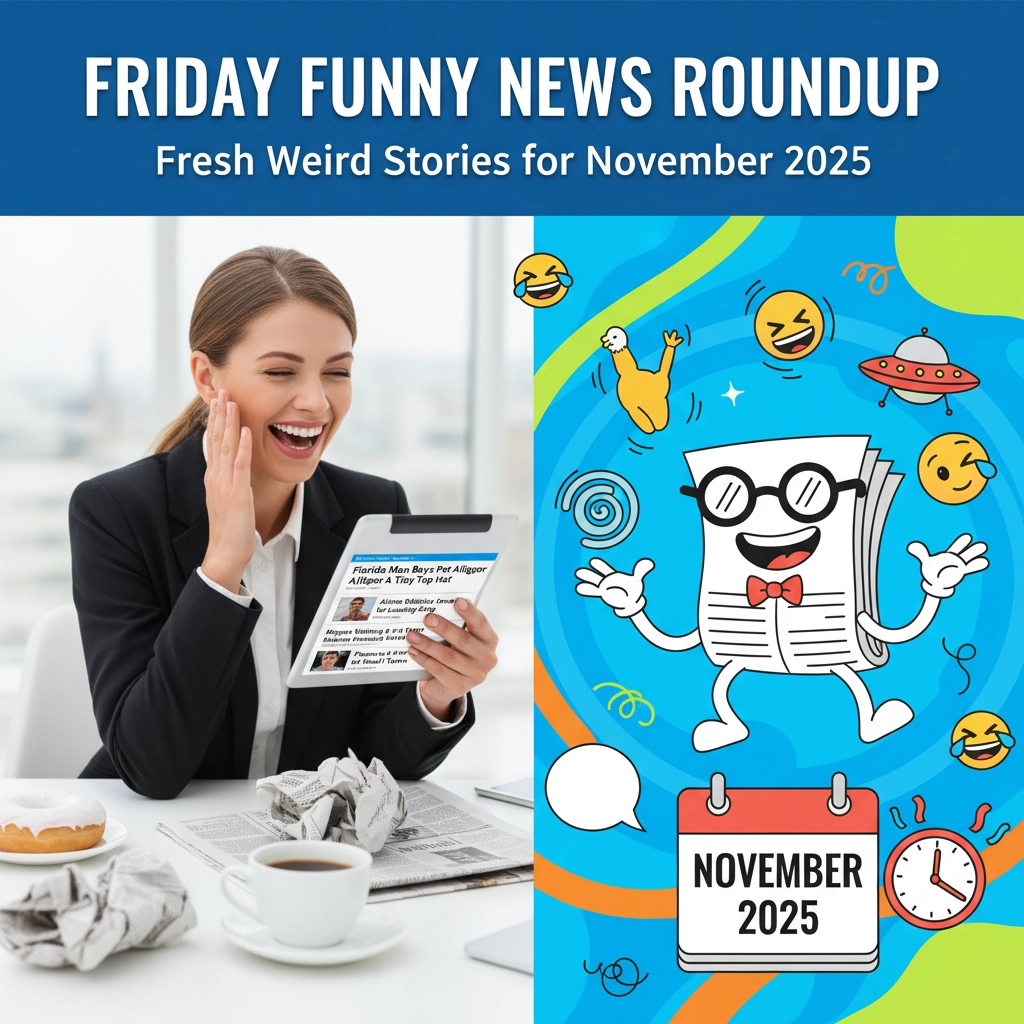 Friday Funny News Roundup: Fresh Weird Stories for November 2025