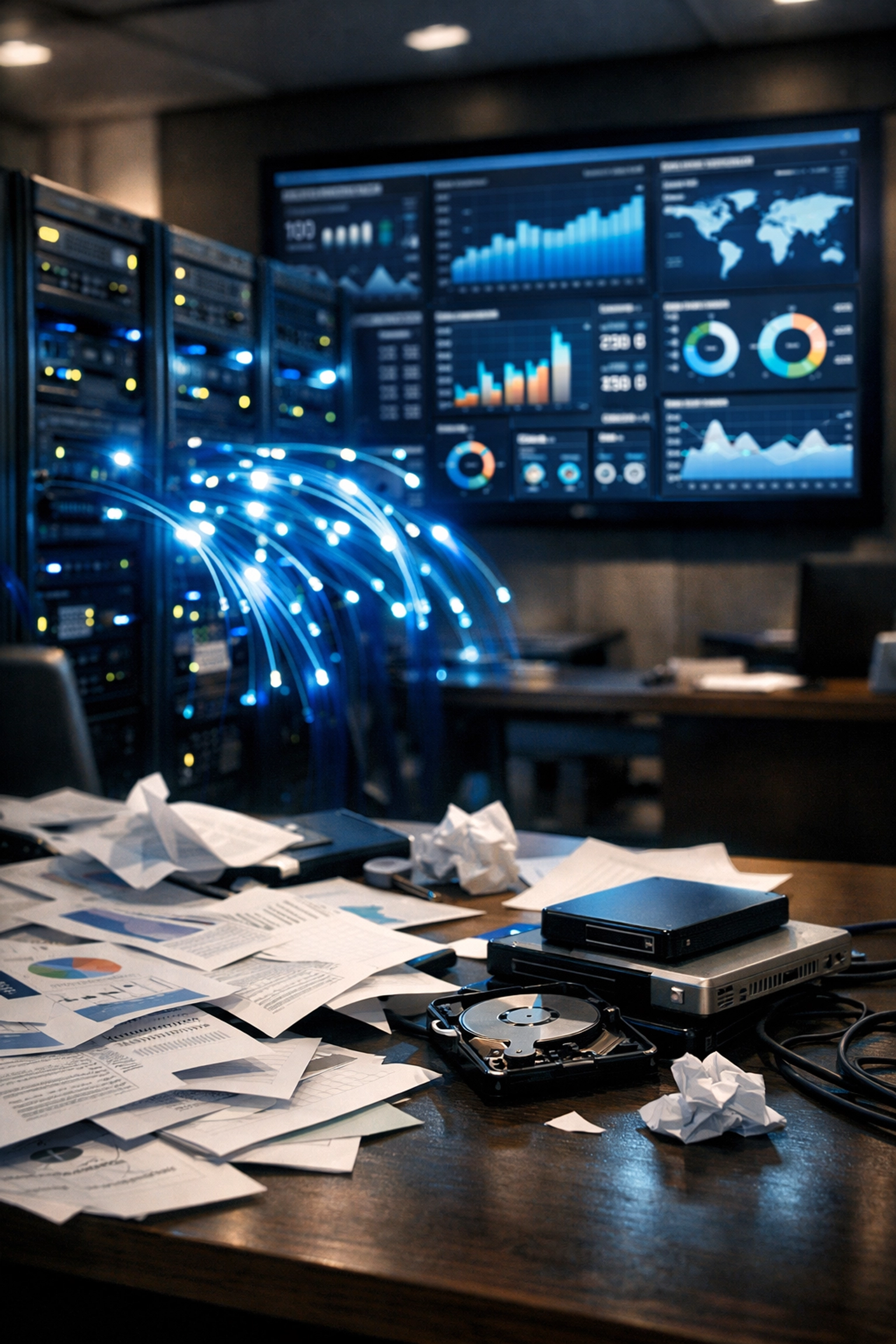 Data transformation workflow from raw data to organized cloud-based visualizations