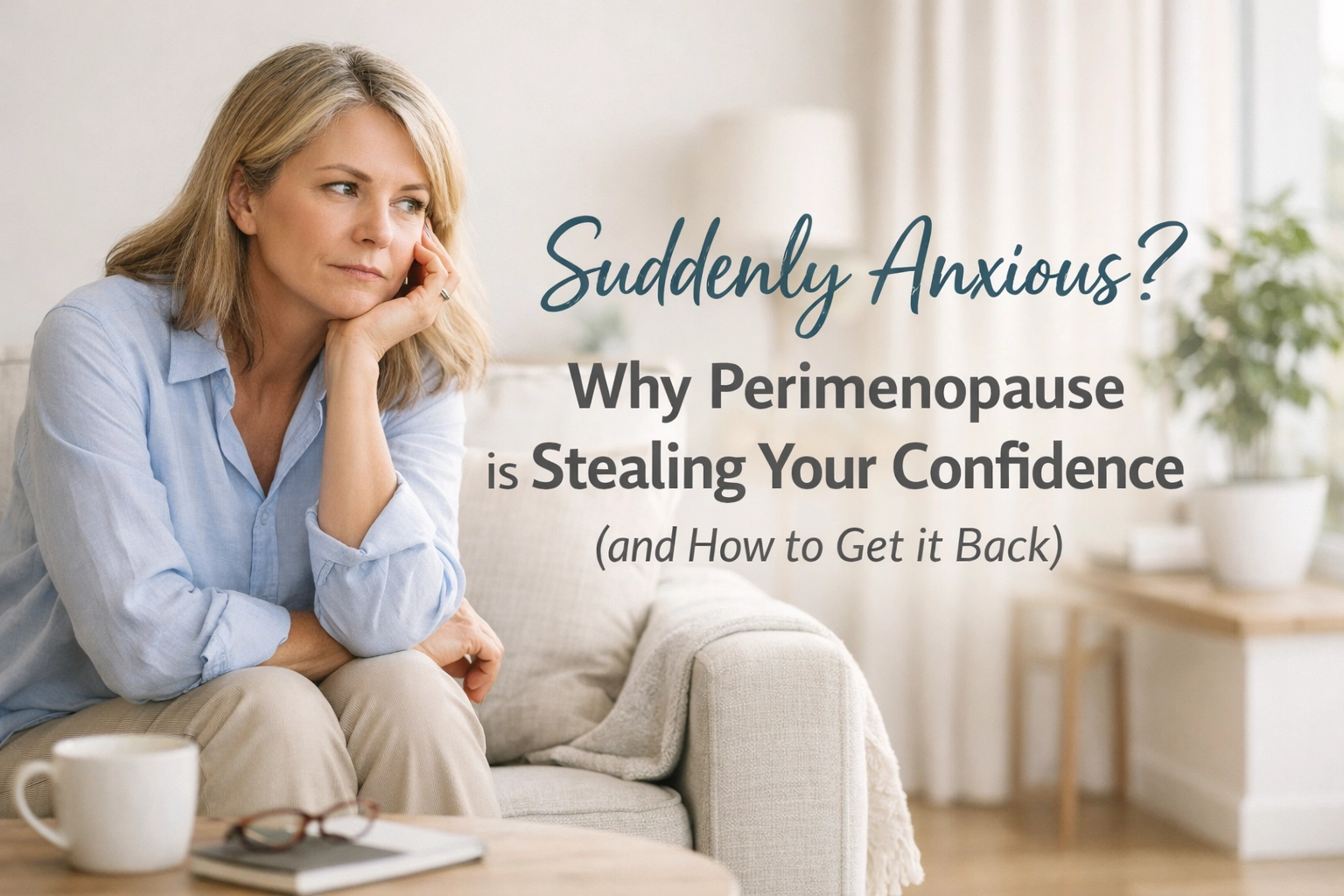 [HERO] Suddenly Anxious? Why Perimenopause is Stealing Your Confidence (and How to Get it Back)
