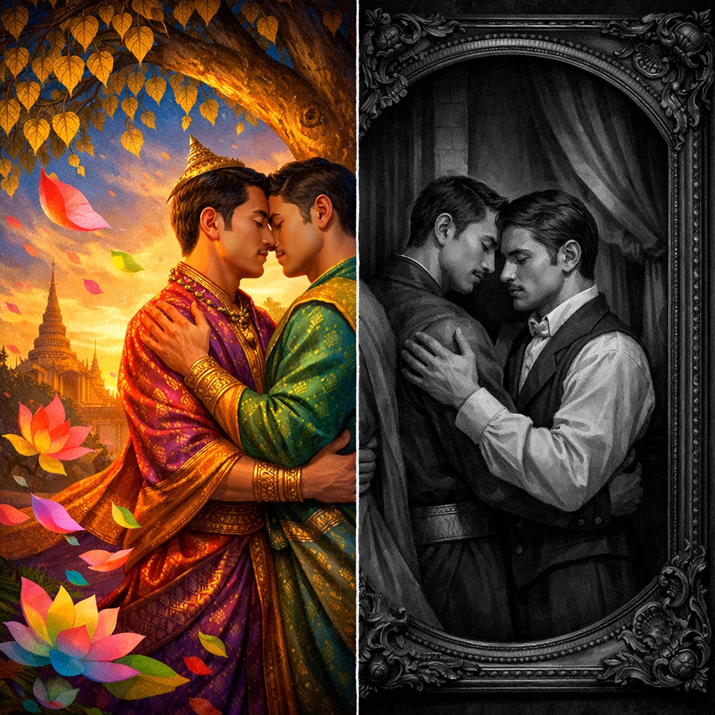 Thai LGBTQ+ acceptance before and after Western Victorian influence on gender norms