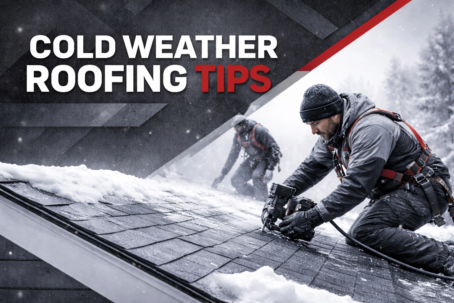 [HERO] Roofing in the Deep Freeze: Cold Weather Concerns & Winter Installation Tips
