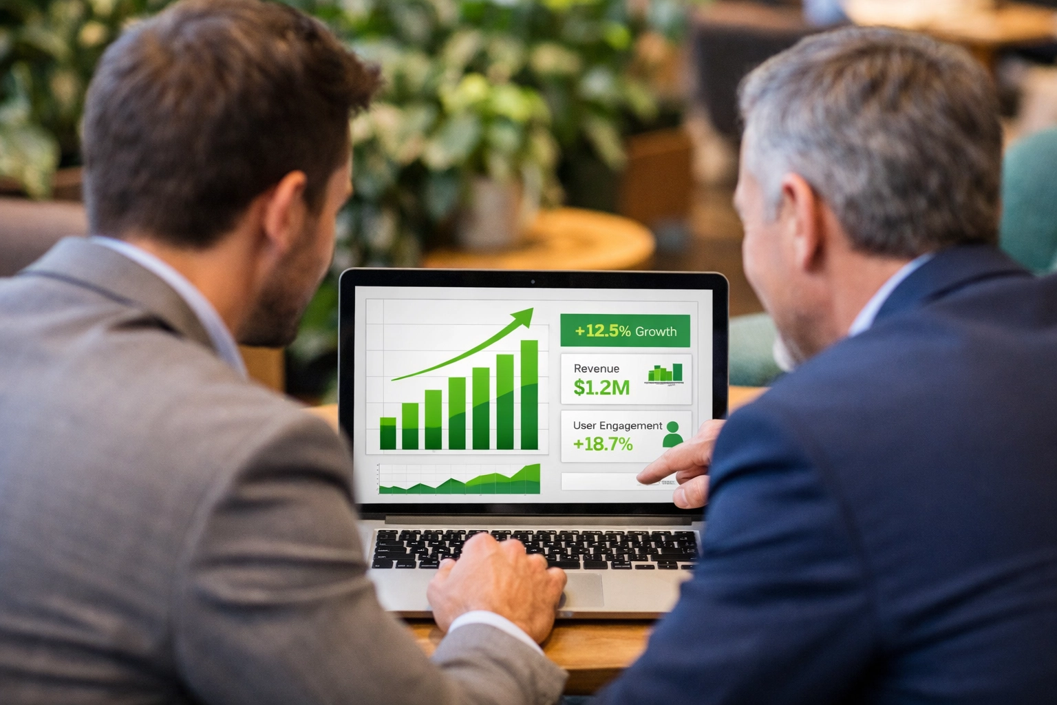 ServiceNow implementation partner discussing platform ROI and Agentic AI with a business leader.