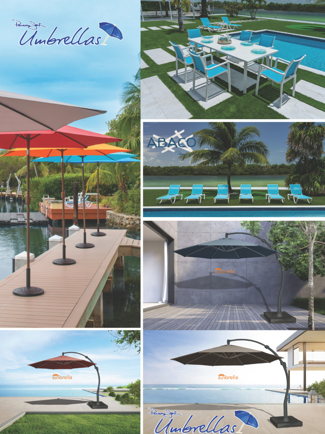 Pelican Reef Group Outdoor Furniture Collage
