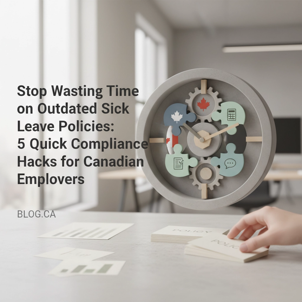 Stop Wasting Time on Outdated Sick Leave Policies: 5 Quick Compliance Hacks for Canadian Employers