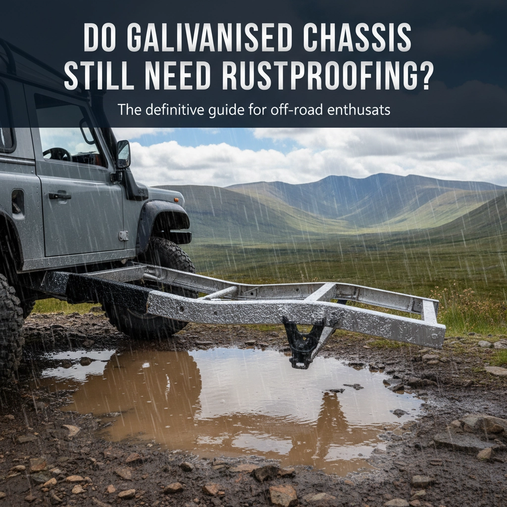 Do galvanised chassis still need rustproofing?