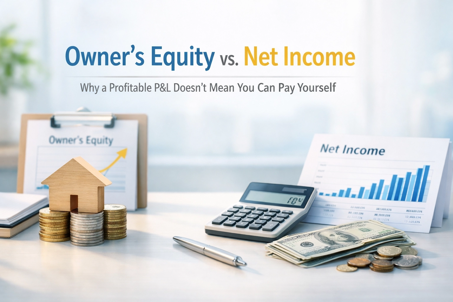 [HERO] Owner's Equity vs. Net Income: Why a Profitable P&L Doesn't Mean You Can Pay Yourself