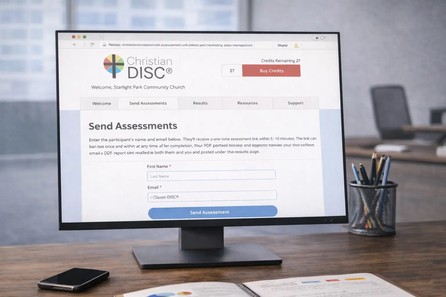 christian-disc-admin-dashboard-send-assessments-form.webp