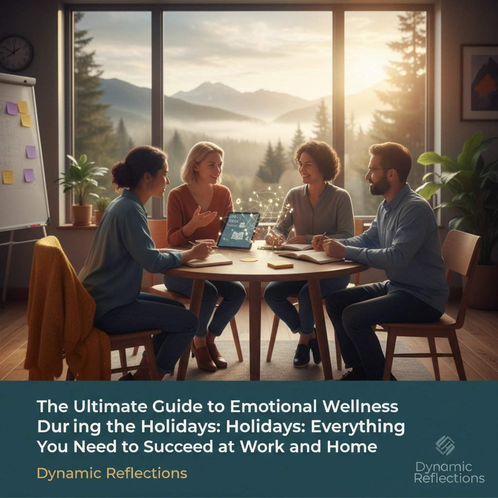 emotional wellness during the holidays. Success at work and home