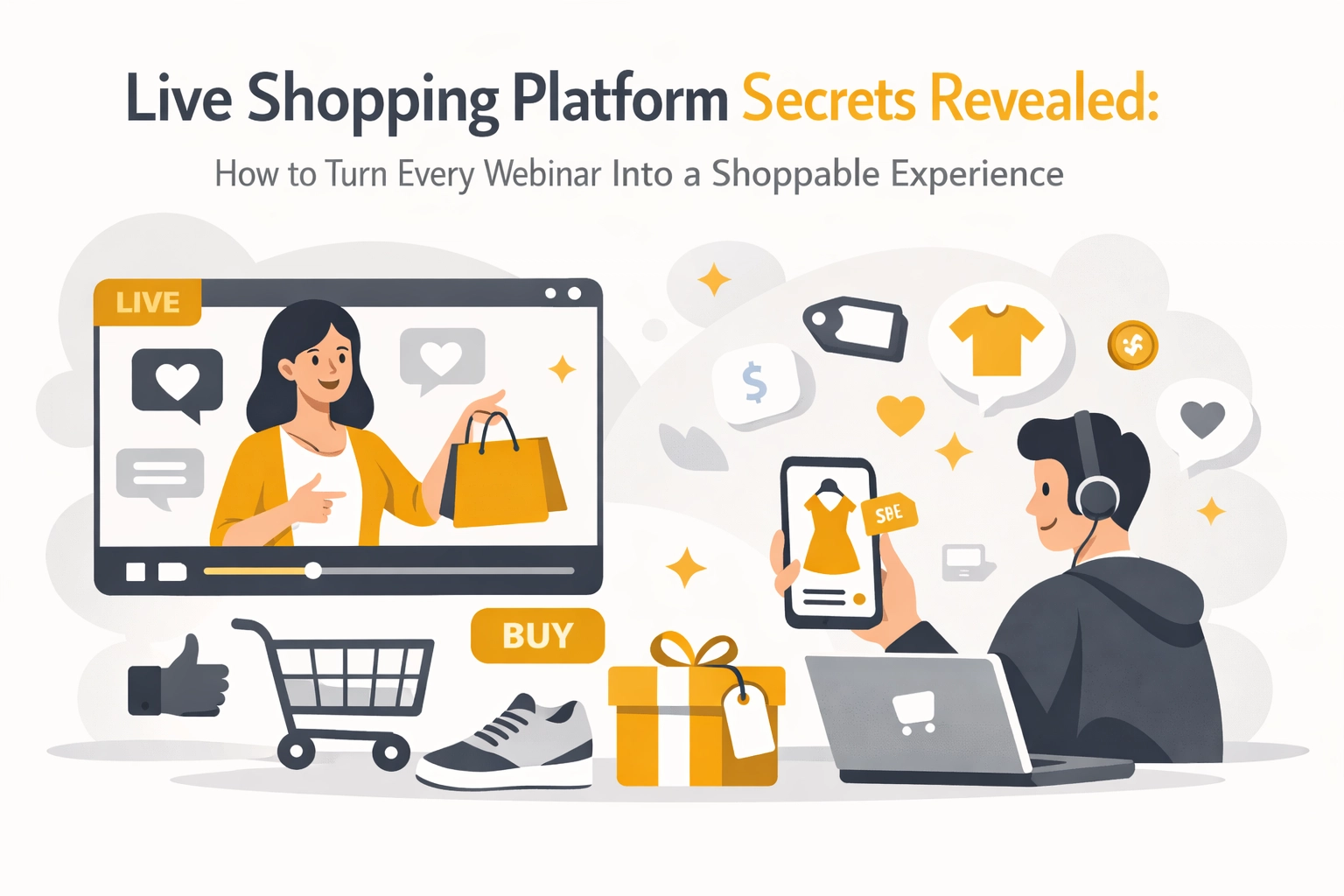 [HERO] Live Shopping Platform Secrets Revealed: How to Turn Every Webinar Into a Shoppable Experience