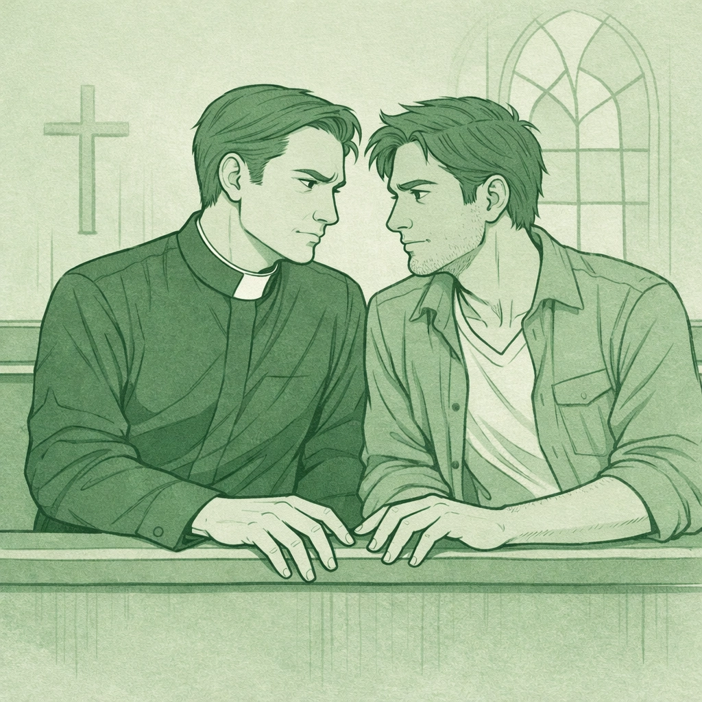 Faith and sexuality: two men in church navigating spiritual conflict and desire