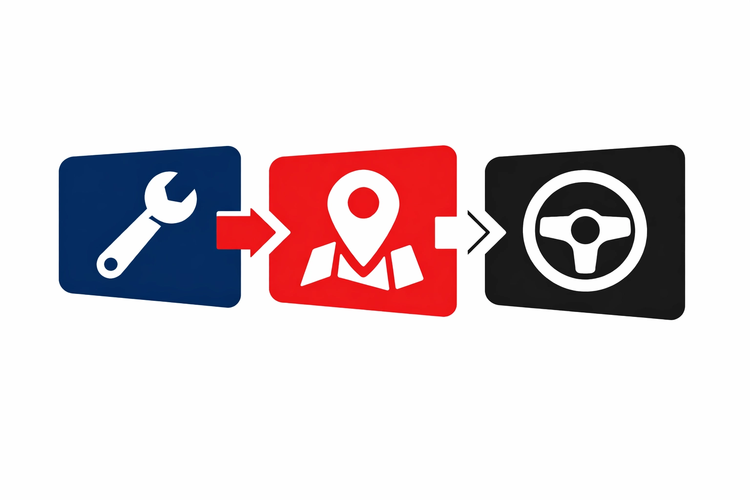 Application sections for an operator's licence including maintenance, operating centres, and driver management.