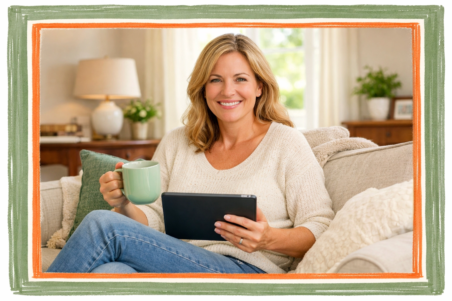 Connecticut homeowner relaxing at home with flexible moving timeline options