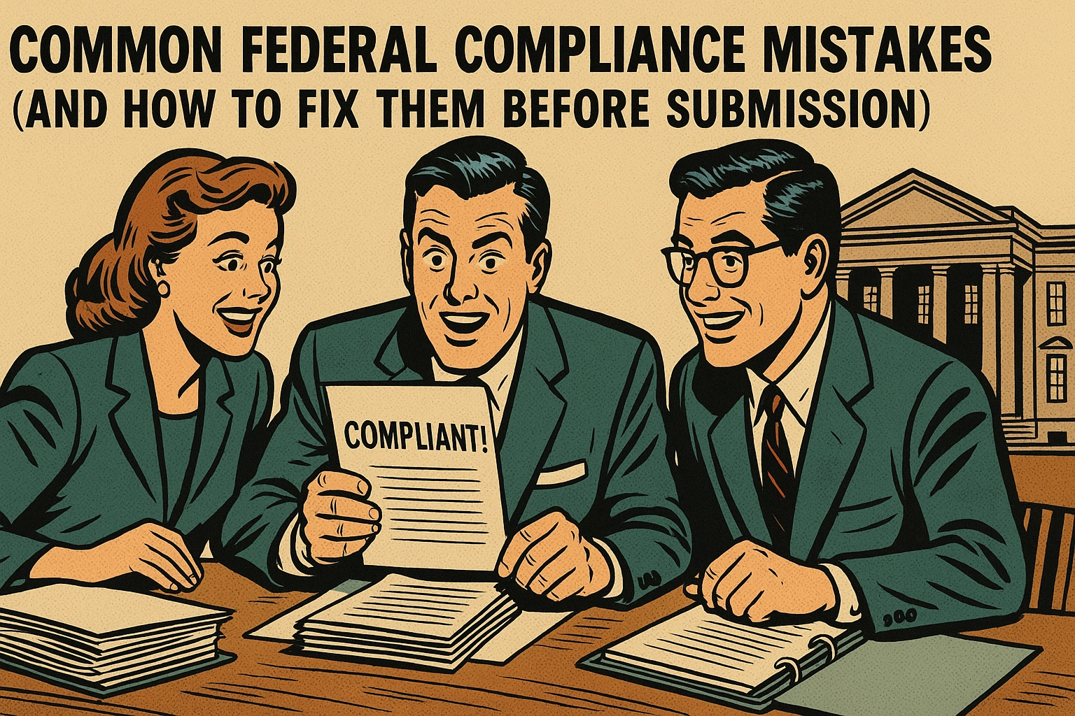 Federal proposal compliance mistakes identified before submission