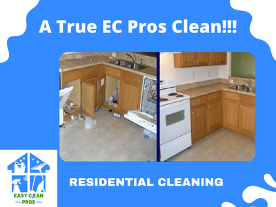 Easy Clean Pros Kitchen Before-and-After