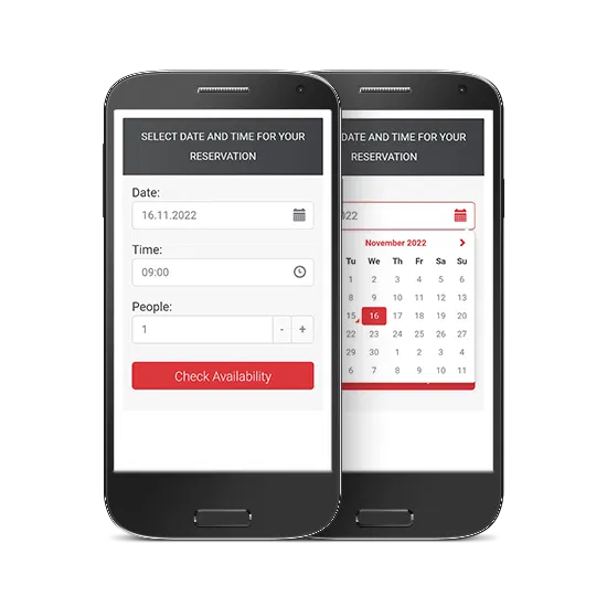 διασύνδεση κρατήσεων σε κινητό