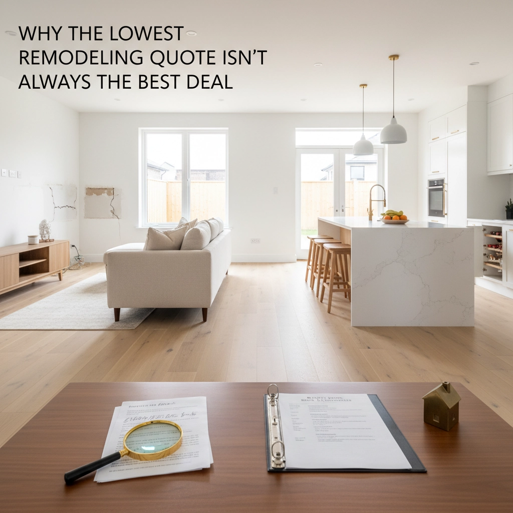 Why the Lowest Remodeling Quote Isn't Always the Best Deal