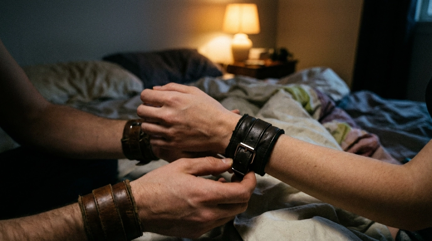 Handcuffs & Toys: How to Finally Turn Off Your Brain