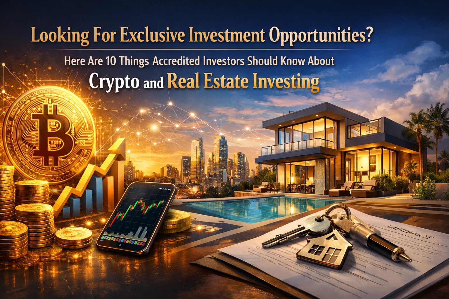 [HERO] Looking For Exclusive Investment Opportunities? Here Are 10 Things Accredited Investors Should Know About Crypto and Real Estate Investing
