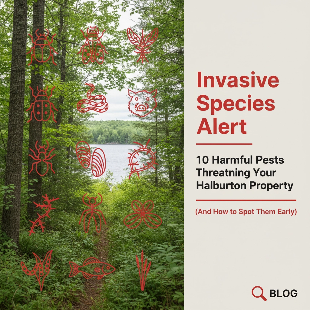 Invasive Species Alert: 10 Harmful Pests Threatening Your Haliburton Property (And How to Spot Them Early)