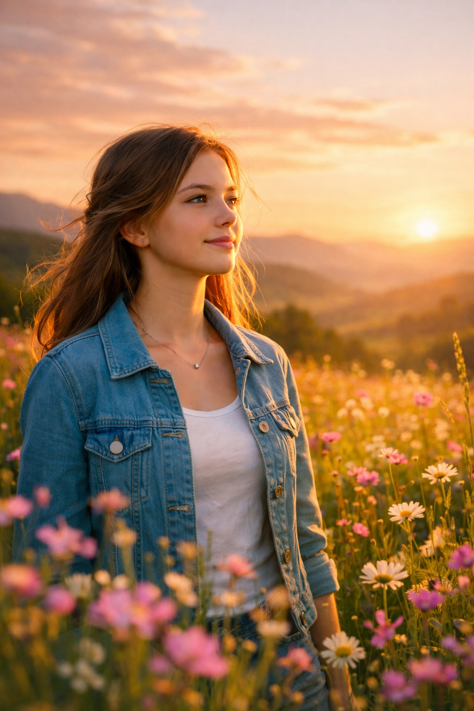 A resilient girl looks toward a bright future after attending a teen residential treatment center.