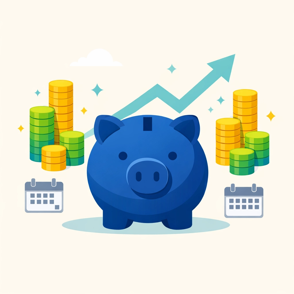 Self-employed retirement savings growth through SEP IRA contributions with tax benefits