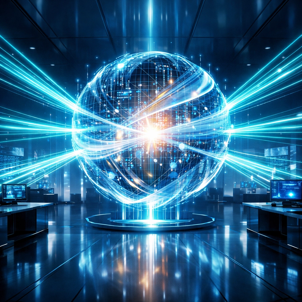 A centralized digital hub unifying business data streams into a single source of truth for strategic oversight.