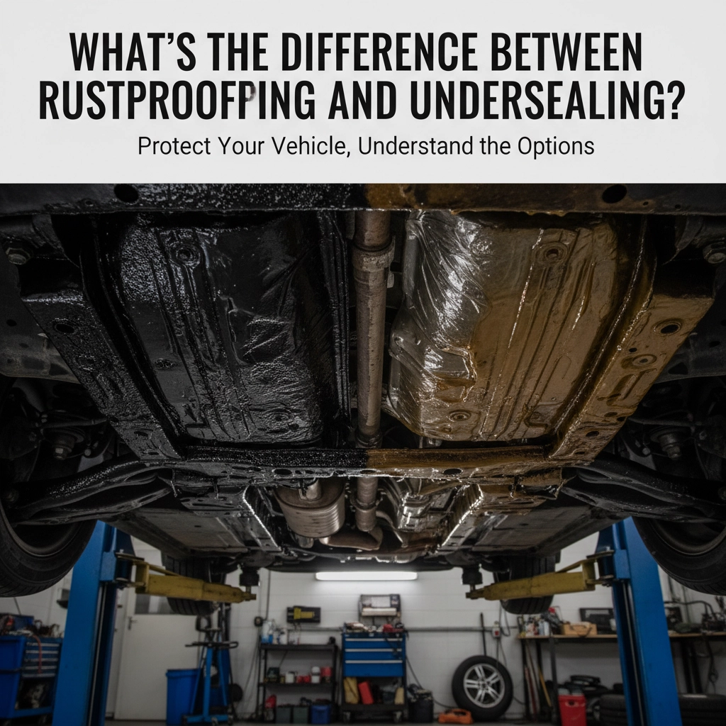 What&#39;s the difference between rustproofing and undersealing?