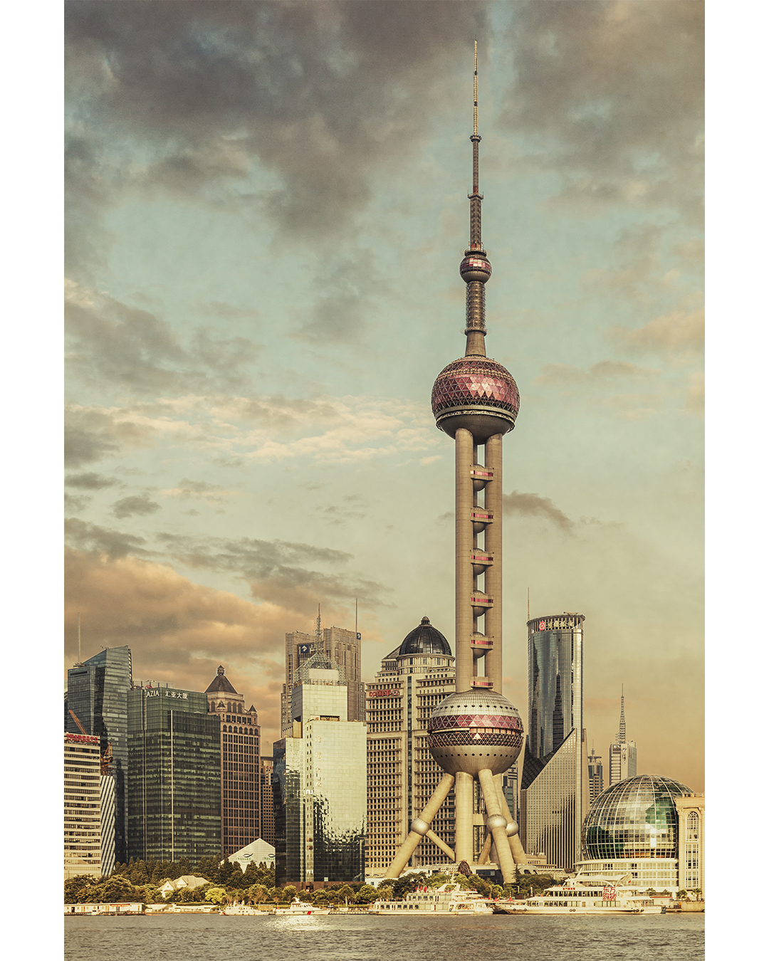 A corridor of pale light and soft haze, lines receding into a quieter rhythm