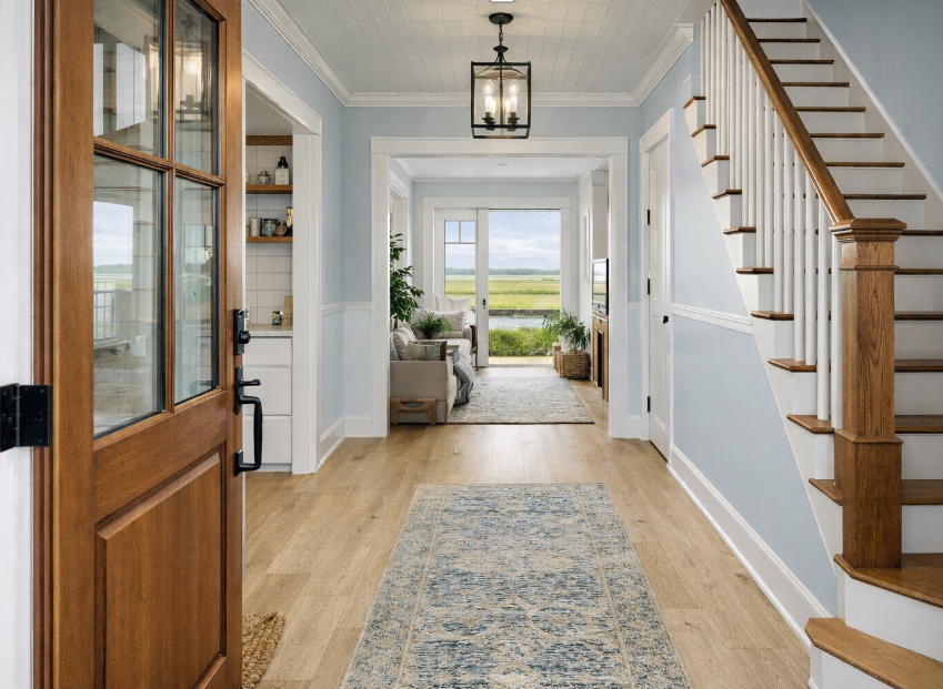 Open Front Door Foyer
