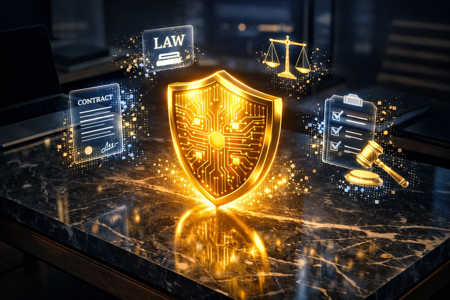 CLARITY Act regulatory protection shield with blockchain security for crypto business compliance
