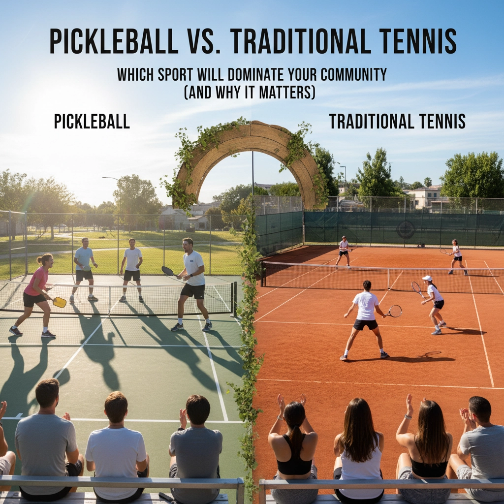 Pickleball Vs. Traditional Tennis: Which Sport Will Dominate Your Community (And Why It Matters)