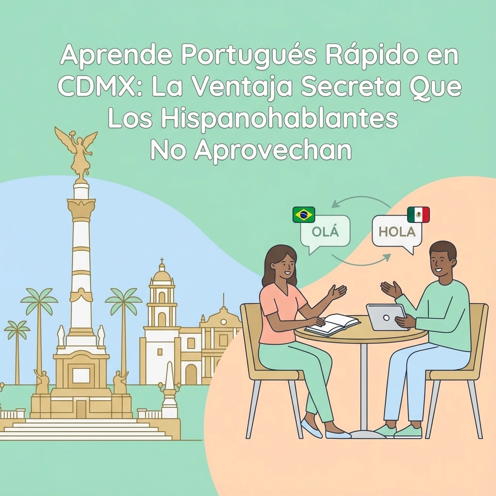 Aprende Portugués Rápido en CDMX: La Ventaja Secreta Que Los Hispanohablantes No Aprovechan