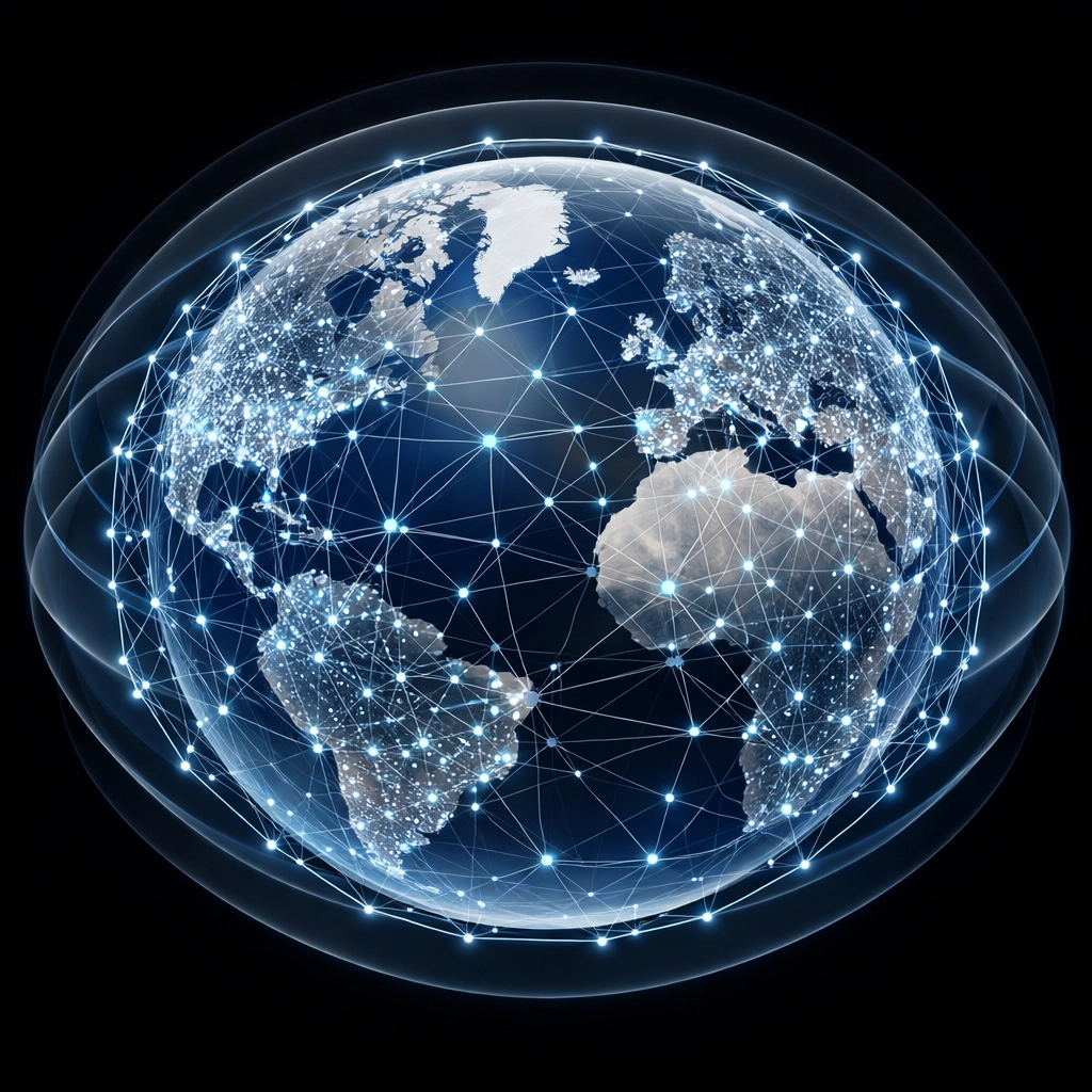 GraphCast Mesh-Netzwerk: Globales Datennetz für KI-basierte Wettermodelle