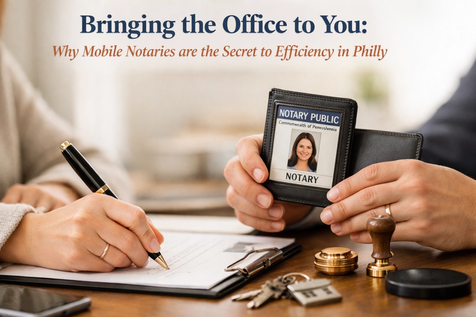 [HERO] Bringing the Office to You: Why Mobile Notaries are the Secret to Efficiency in Philly