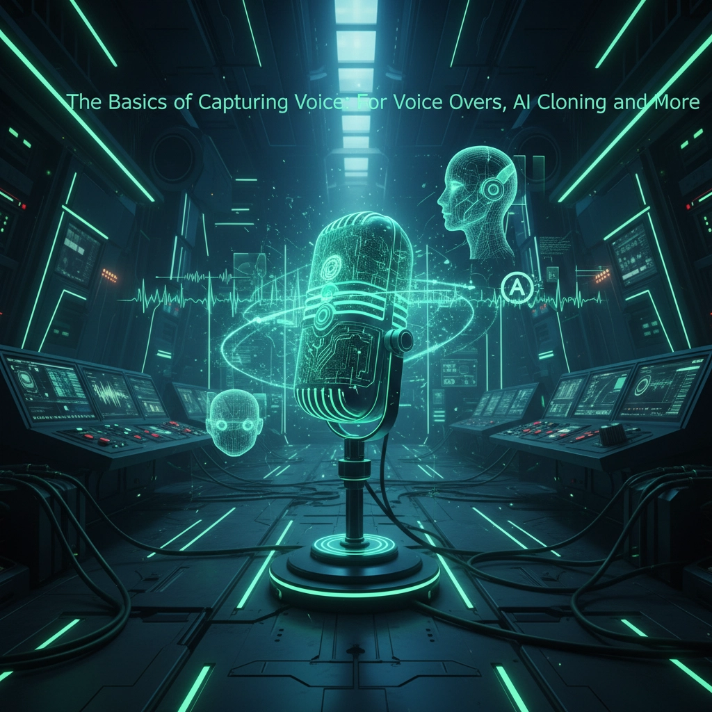 The Basics of Capturing Voice: For Voice Overs, AI Cloning, and More
