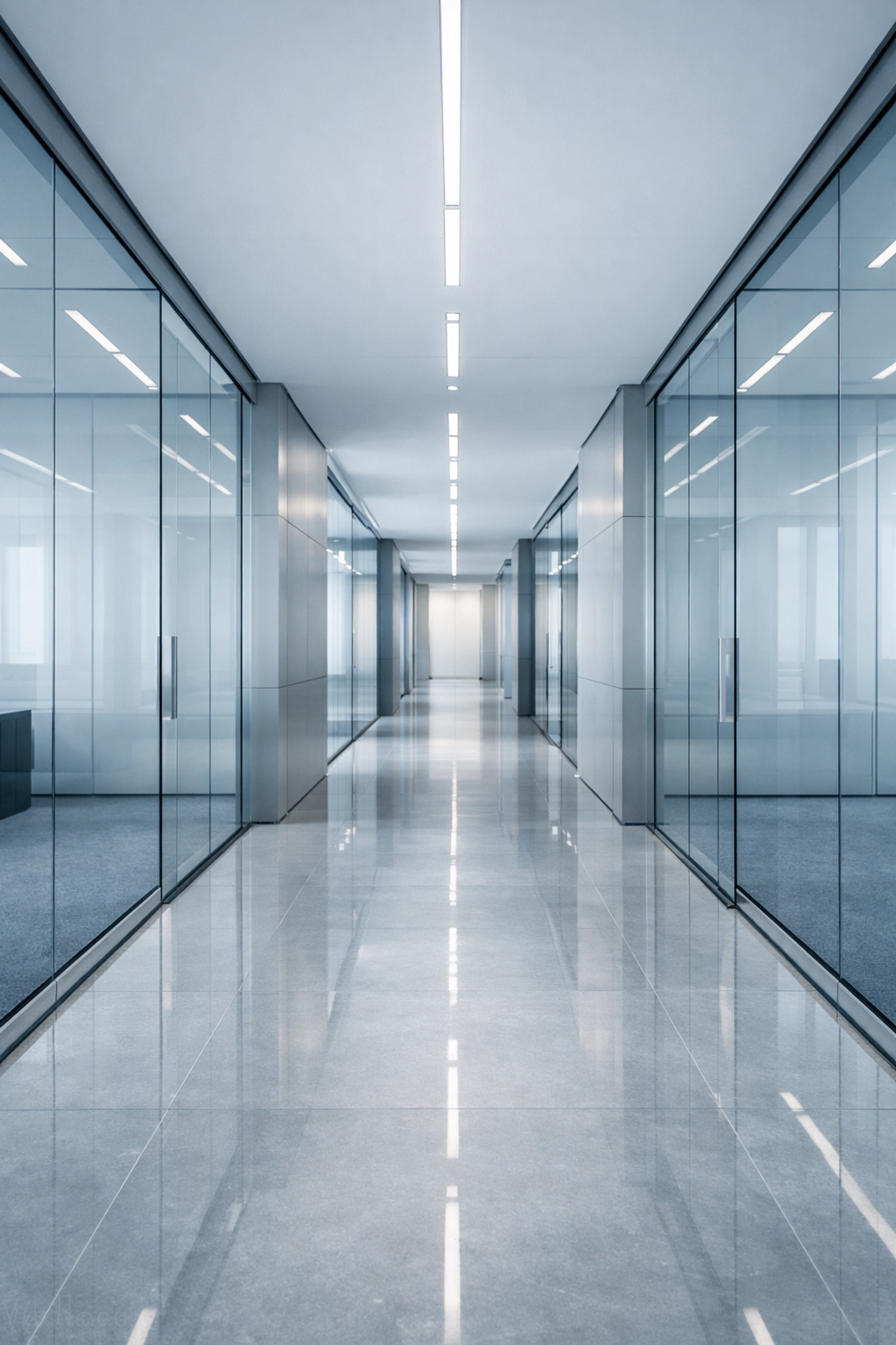 Modern office architecture representing a structured implementation strategy for marketing growth.