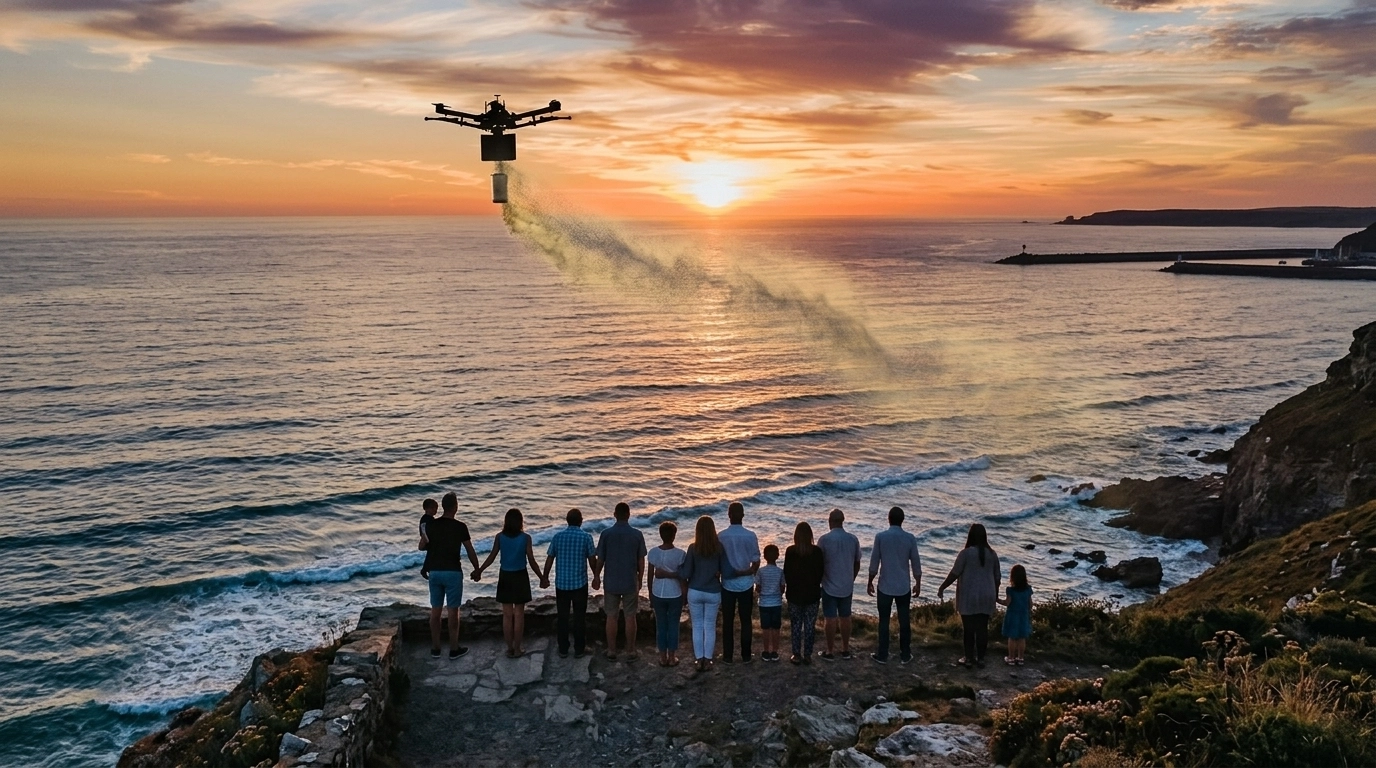 Aerial Coastal Memorial