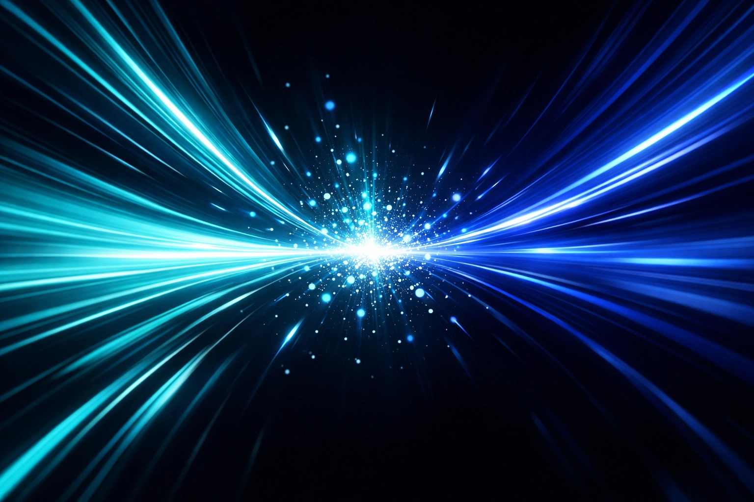 Abstract digital light stream representing the rapid 300ms payment transaction decision window.
