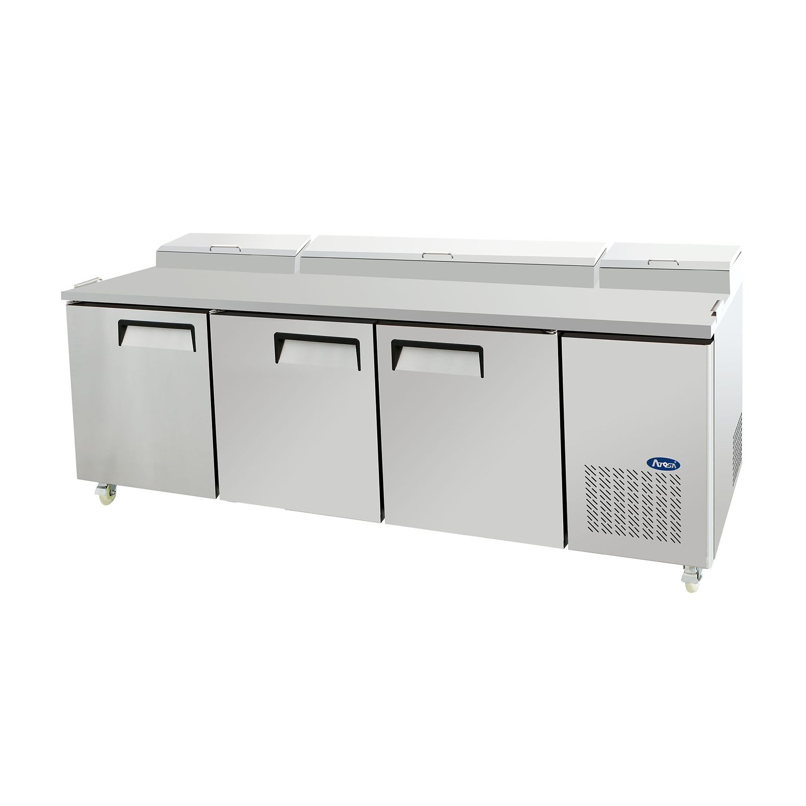 Atosa MPF8203GR 3-Door Pizza Prep Table