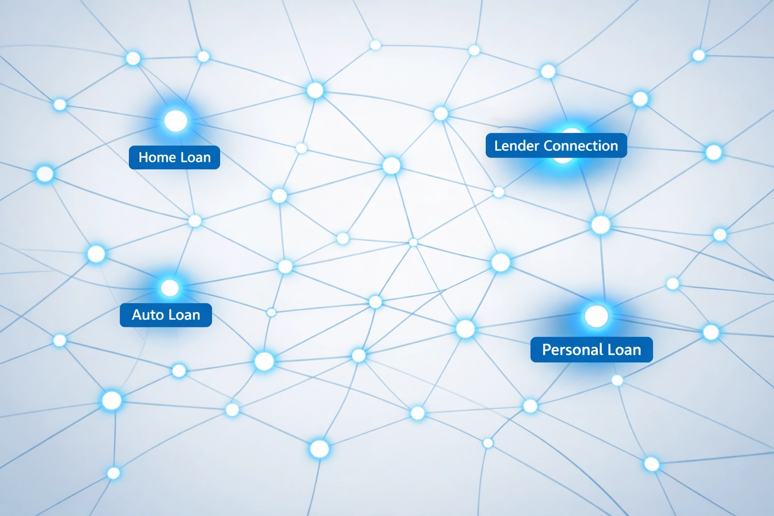 Mortgage broker network connecting multiple lenders and loan products in California