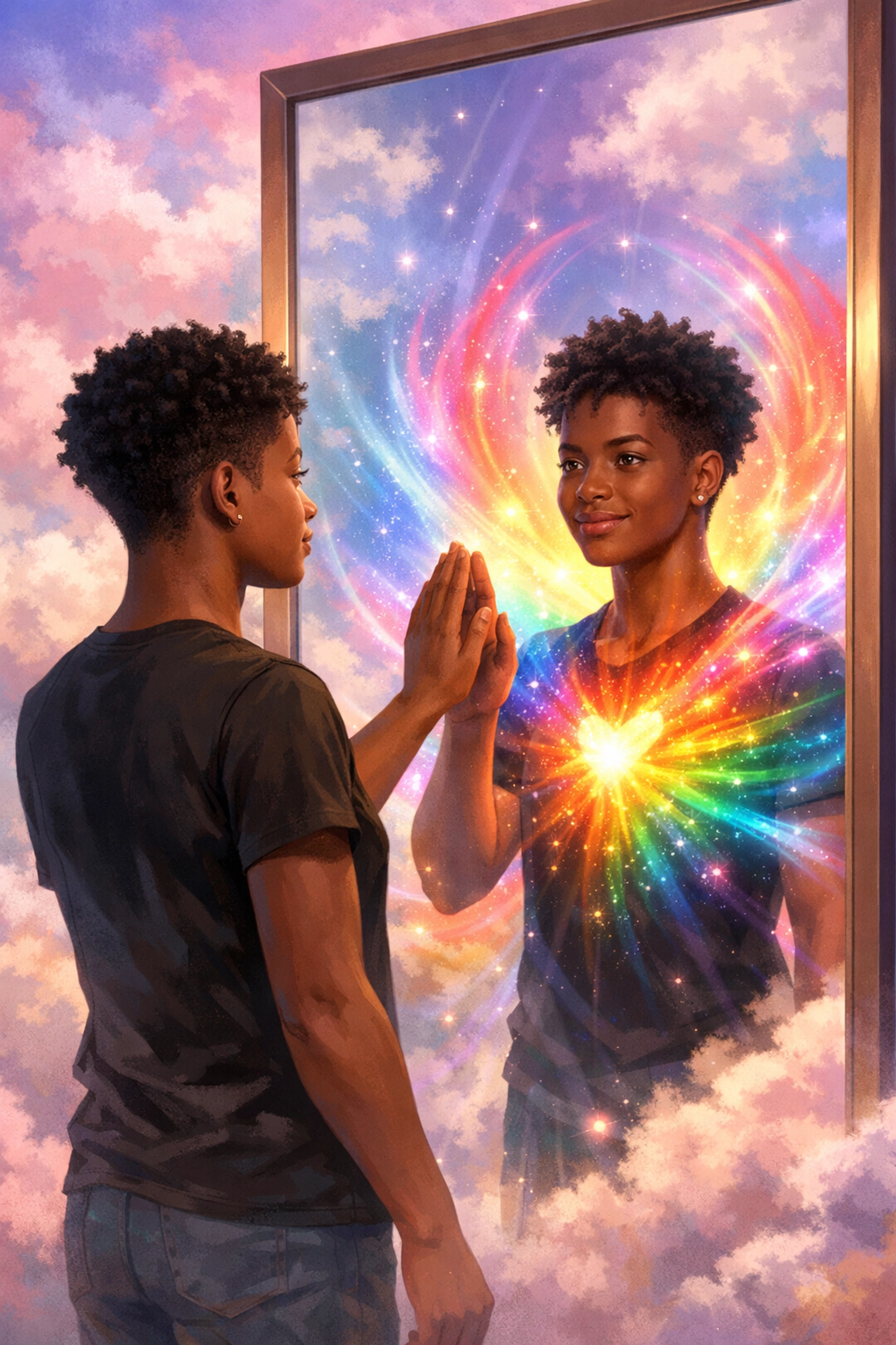 Black trans youth finding self-love and acceptance - trans YA representation in queer fiction