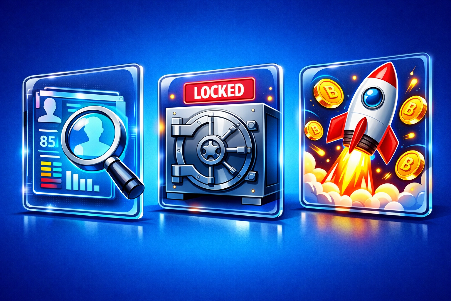 Strategic workflow for football investing: scout player data, hold tokens, and maximize profit.