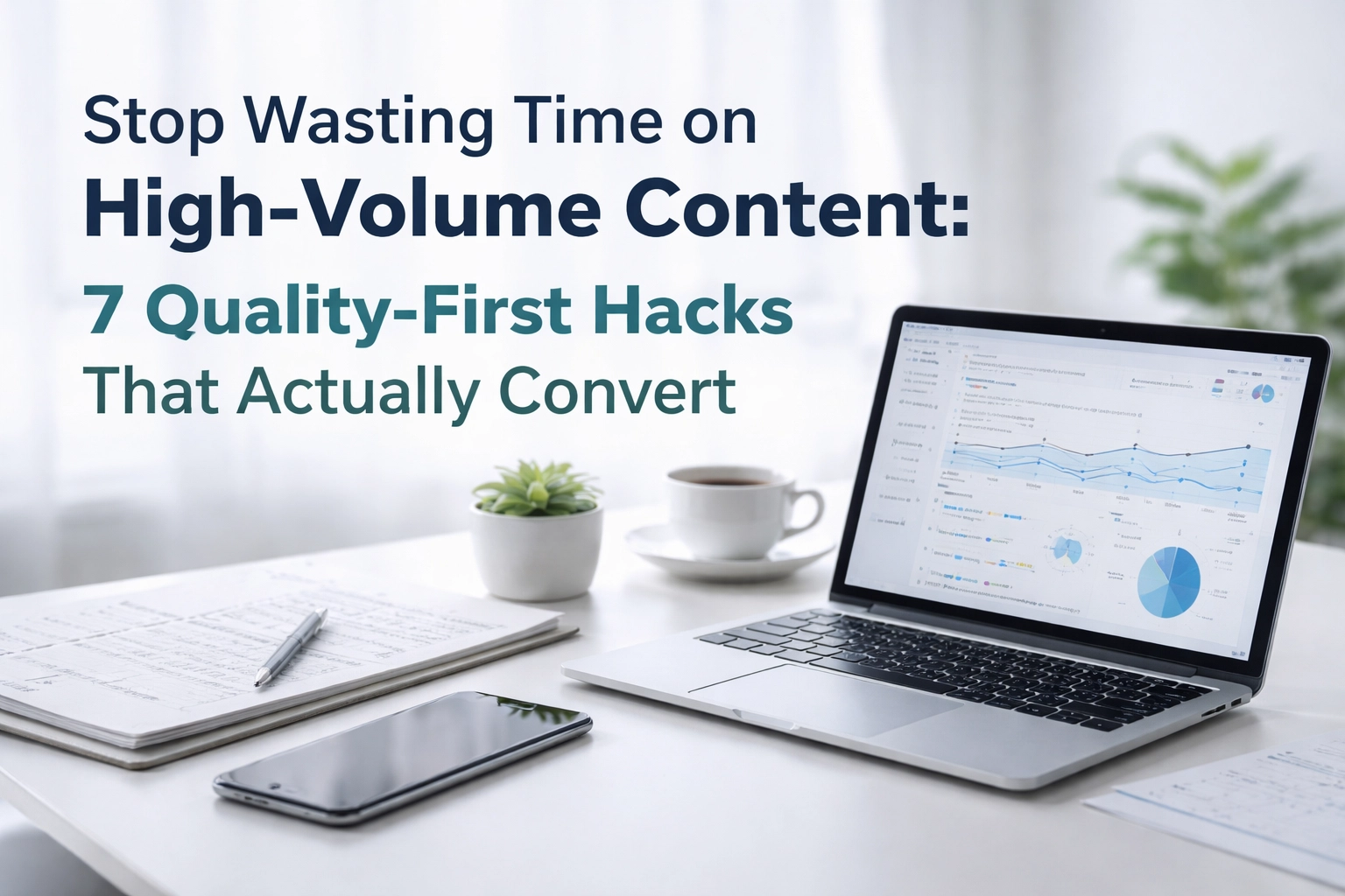 [HERO] Stop Wasting Time on High-Volume Content: 7 Quality-First Hacks That Actually Convert