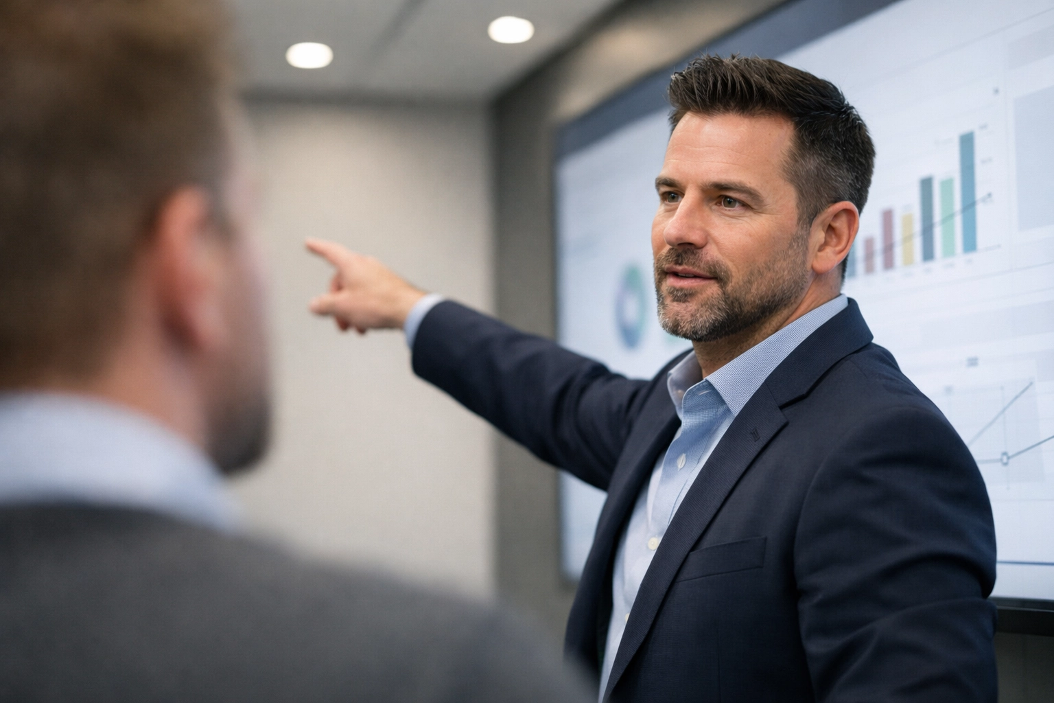 A professional ServiceNow consultant presenting a 2026 digital strategy during a workshop.