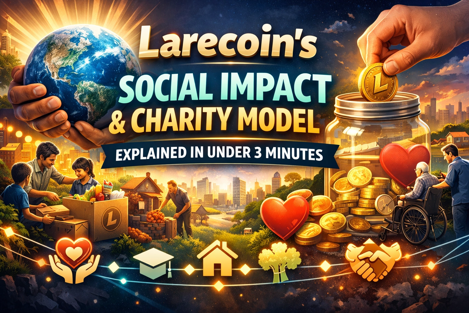 [HERO] Larecoin’s Social Impact and Charity Model Explained in Under 3 Minutes