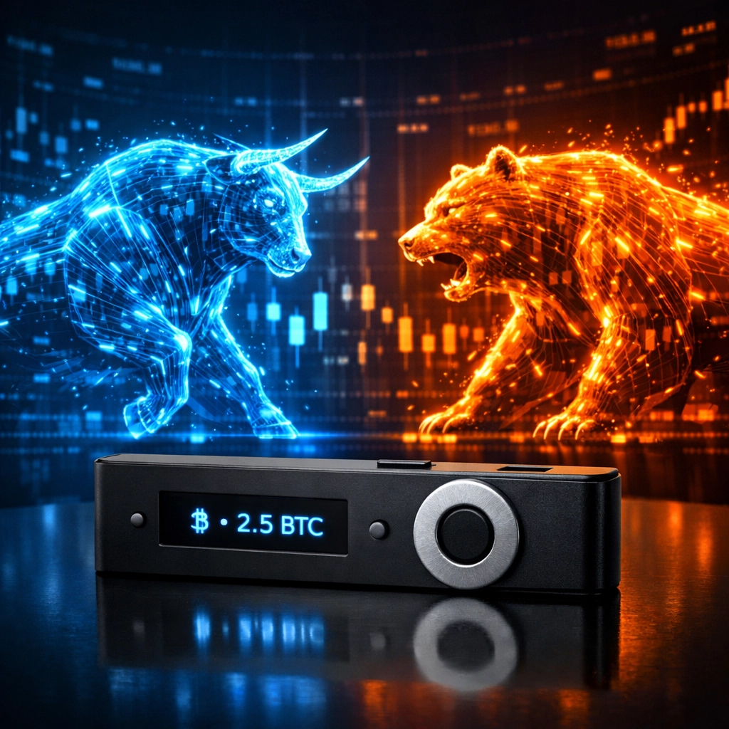 Protecting digital assets in the best cryptocurrency wallet during bullish vs bearish market cycles.