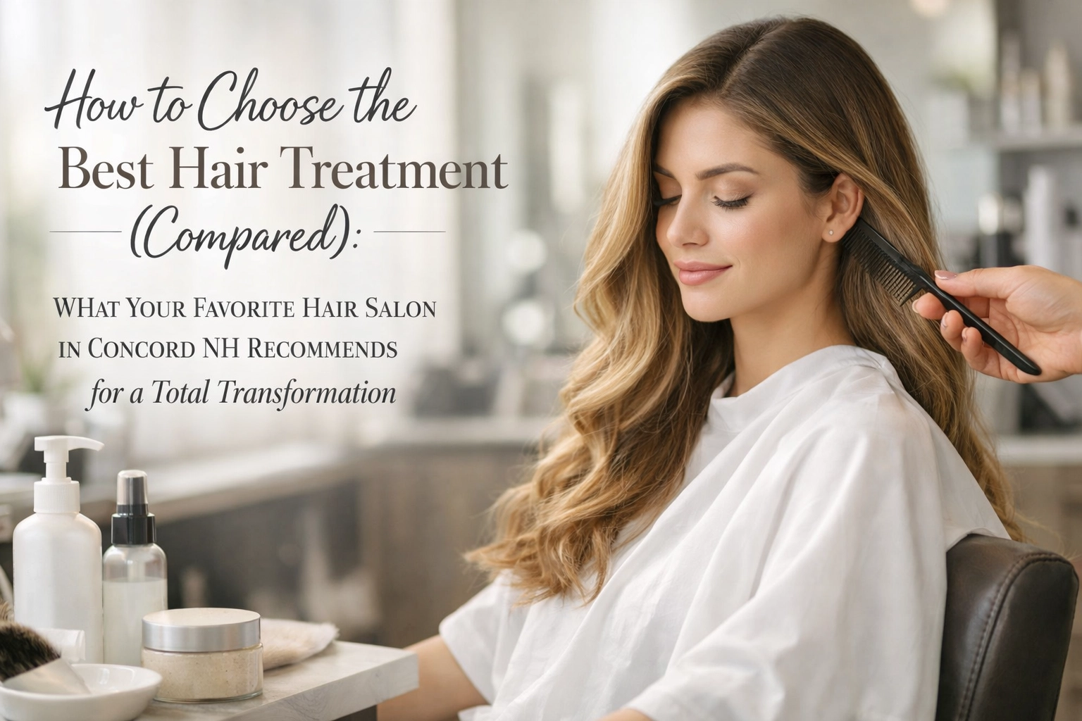 [HERO] How to Choose the Best Hair Treatment (Compared): What Your Favorite Hair Salon in Concord NH Recommends for a Total Transformation